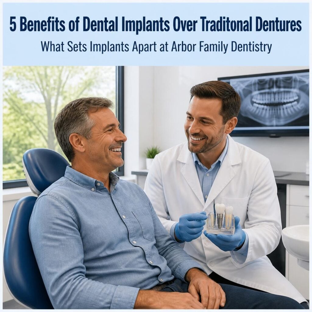 Dental Implants vs Traditional Dentures