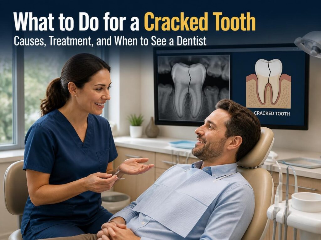 What to Do for a Cracked Tooth: Causes, Treatment, and When to See a Dentist Cracked Tooth